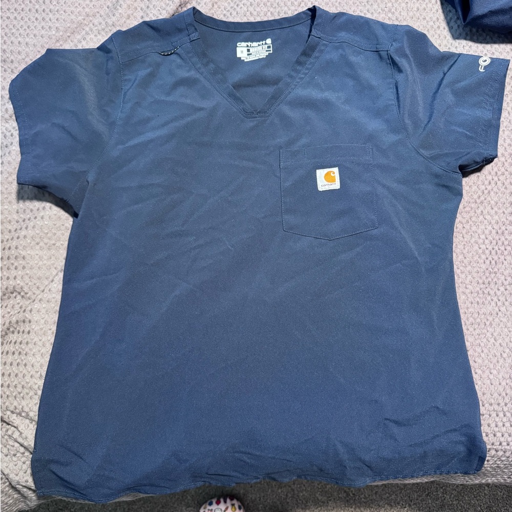 Carhartt Navy Blue Scrub set
